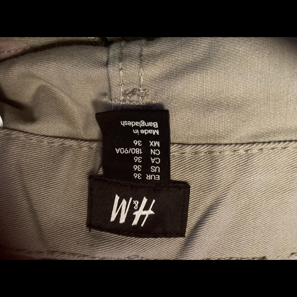 H & M 4 button Khaki’s